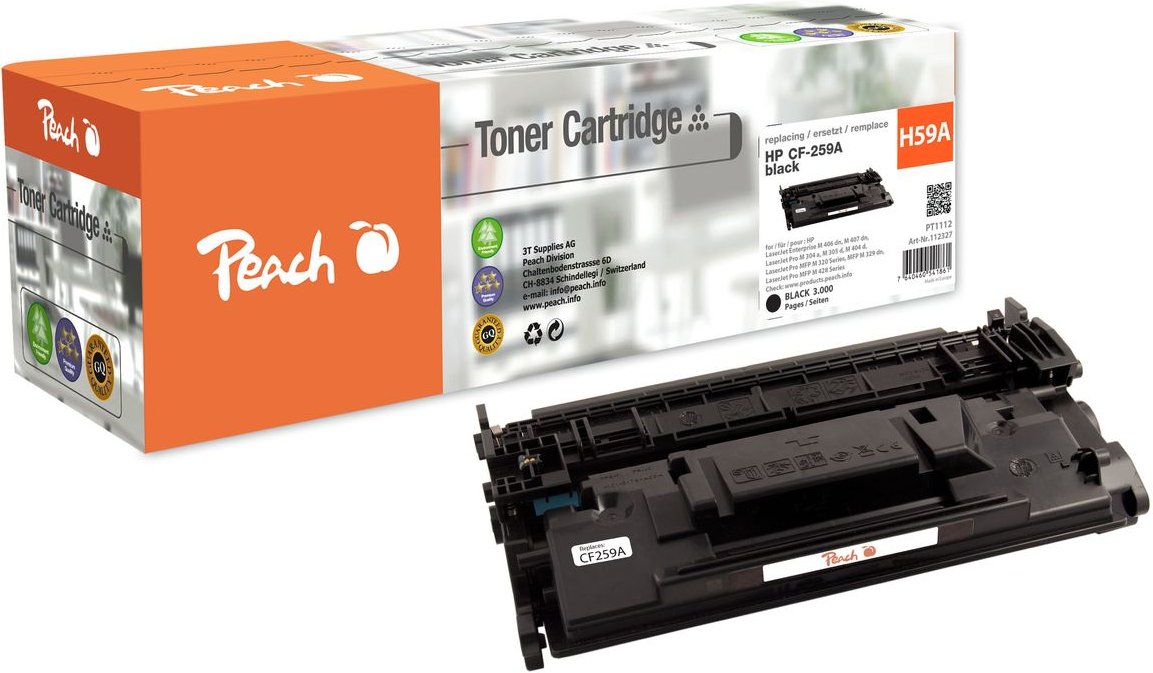 Tonermodul schwarz ersetzt HP No. 59A