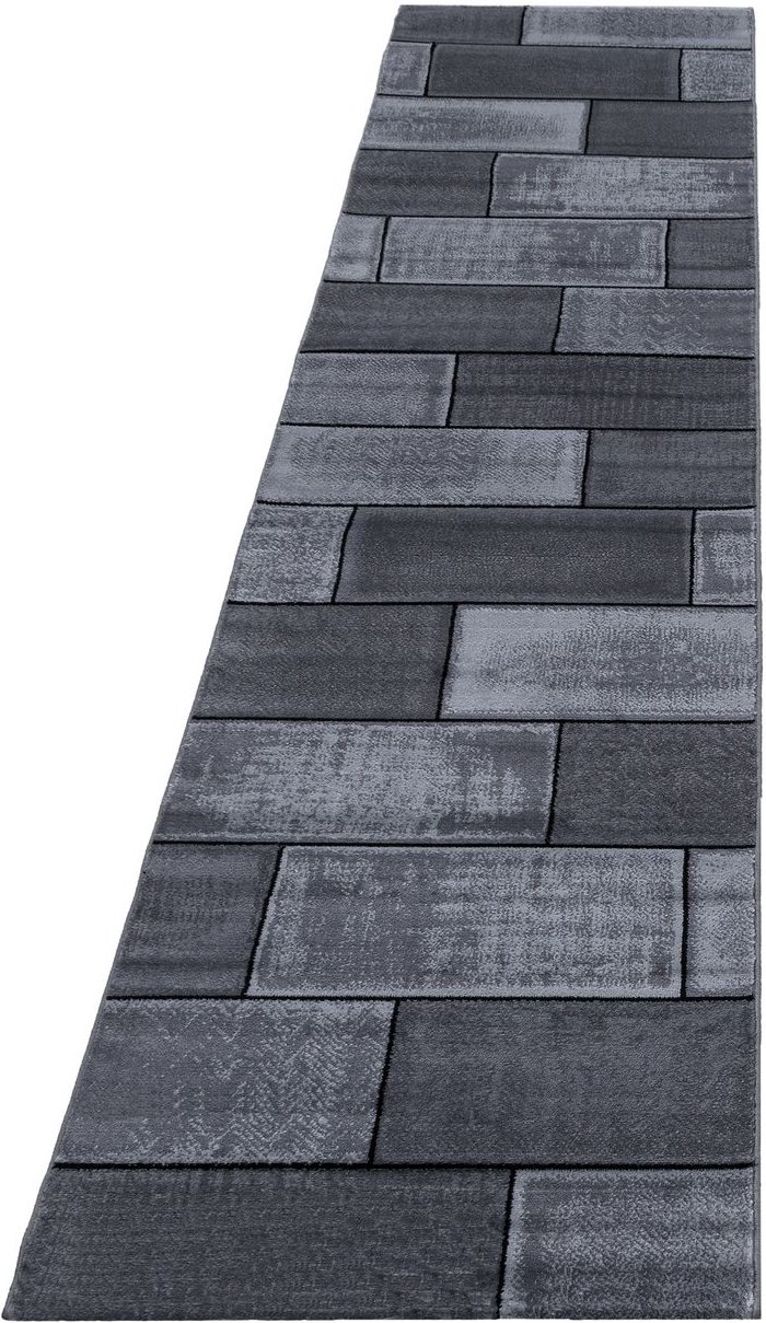 Teppich, PLUS 8007, BLACK, 80 x 300 cm