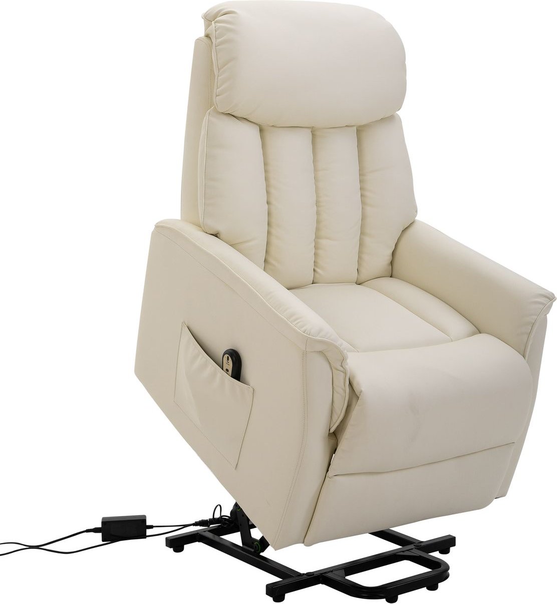 Aufstehsessel Sessel mit Aufstehhilfe Fernsehsessel Liegefunktion Beige