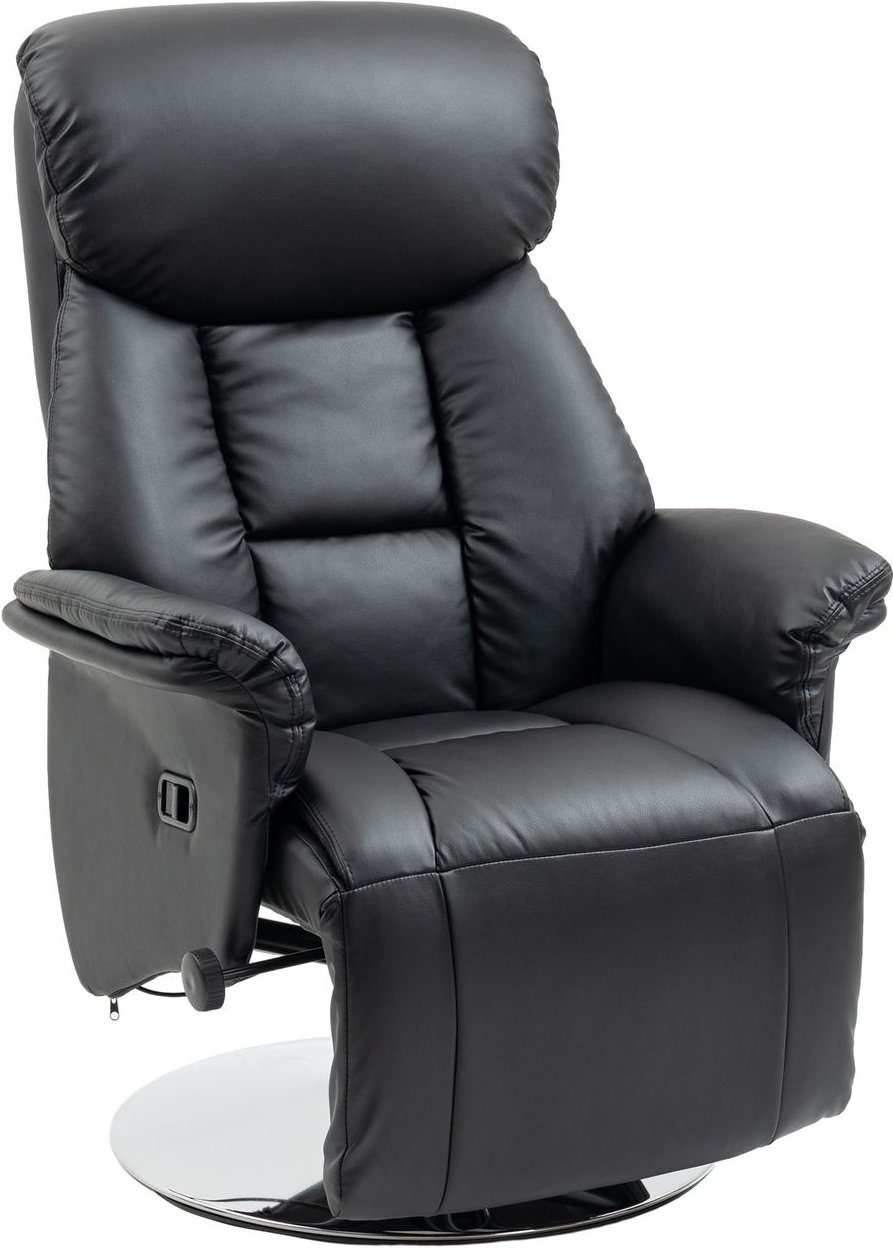 Relaxsessel Fernsehsessel mit Manuell Verstellbar Rückenlehne, Fußteil