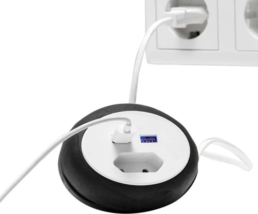 Reiseadapter Schwarz