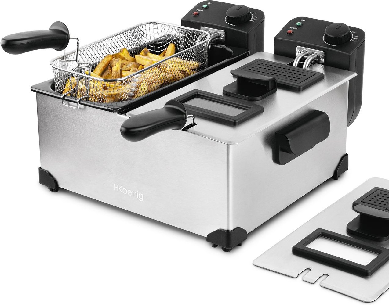 Fritteuse 2x3L DFX600