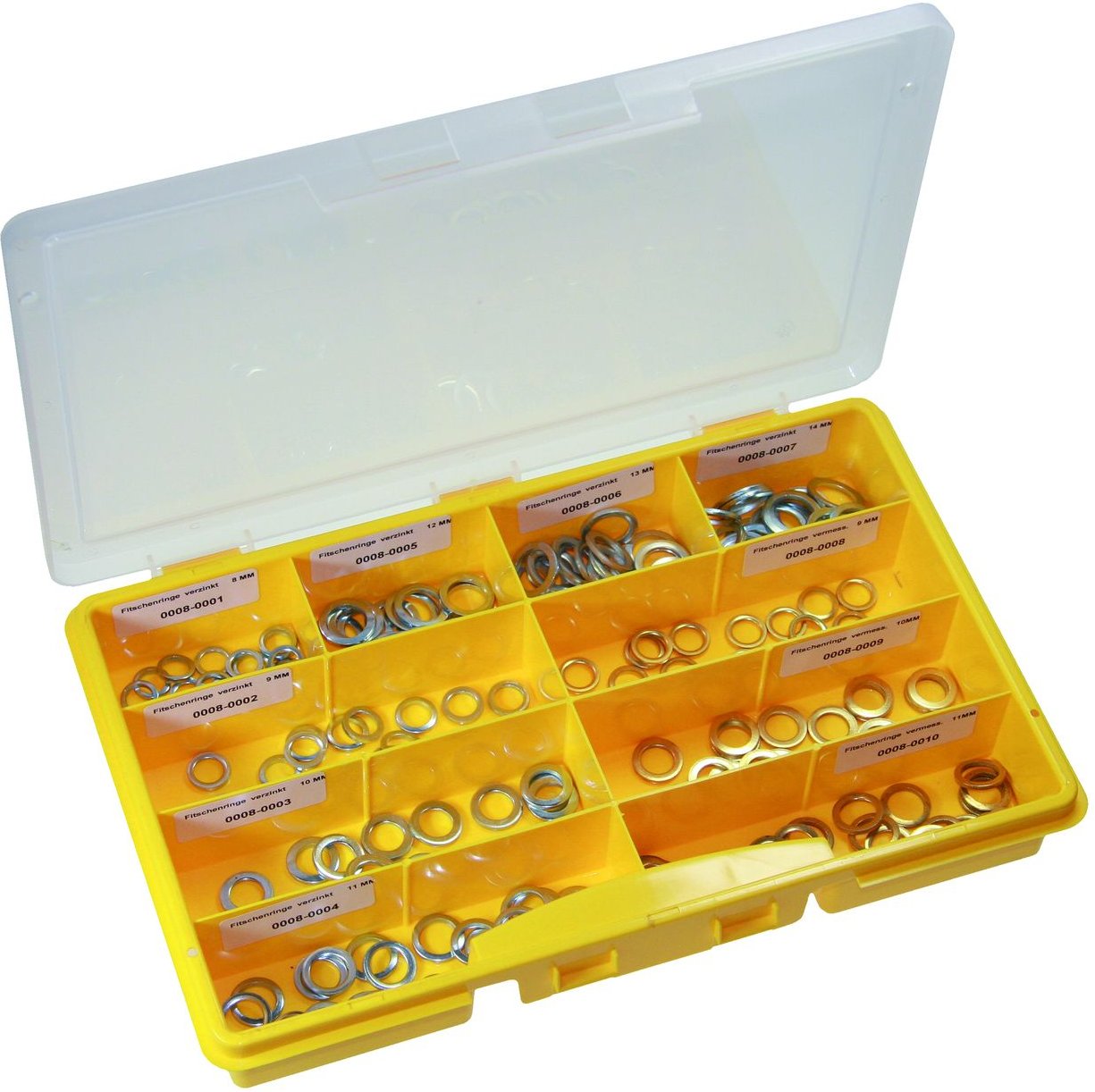 Sortimentskasten - Fitschenringe