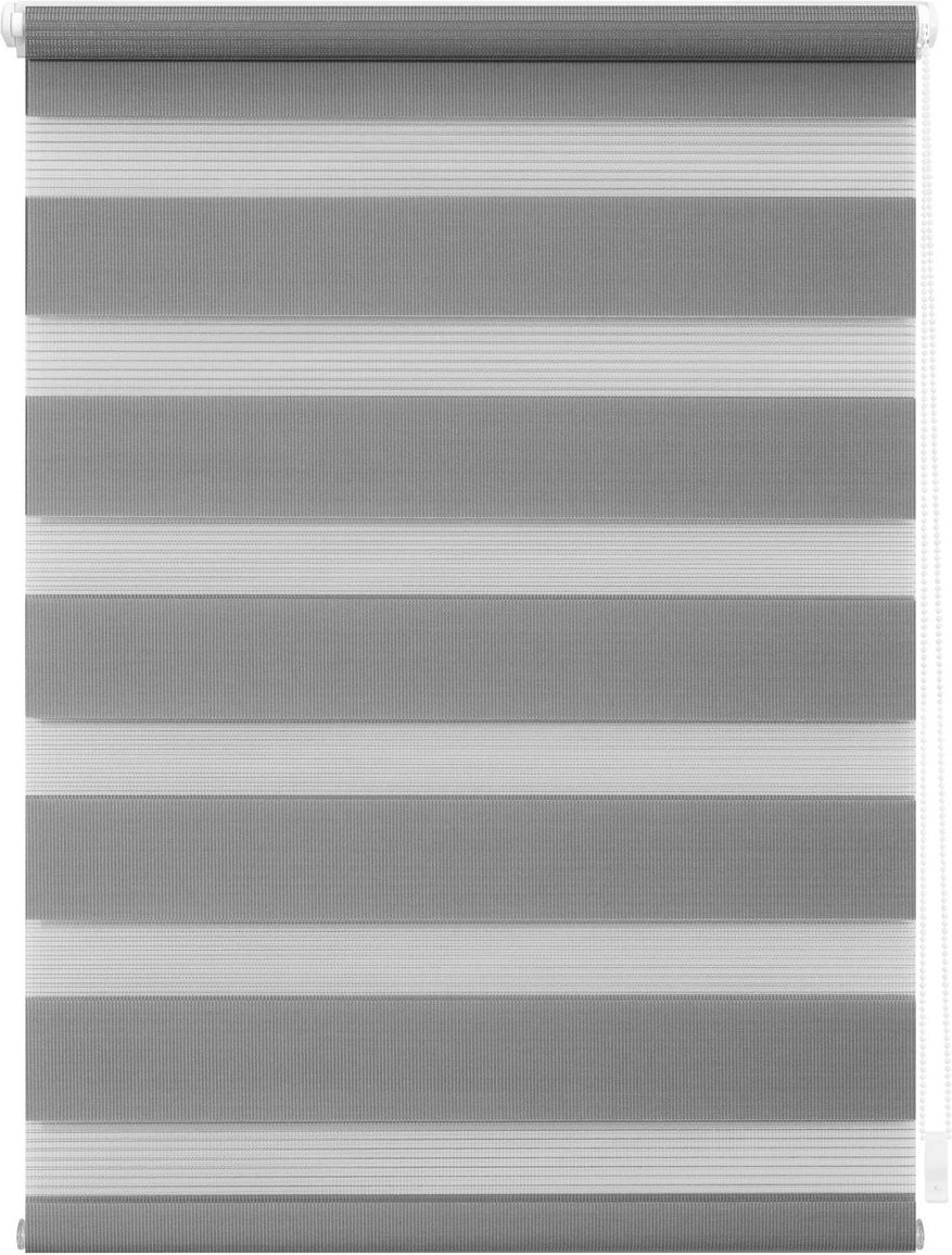 Duo-Rollo Klemmfix, ohne Bohren - Grau, 90 cm x 220 cm (B x L)