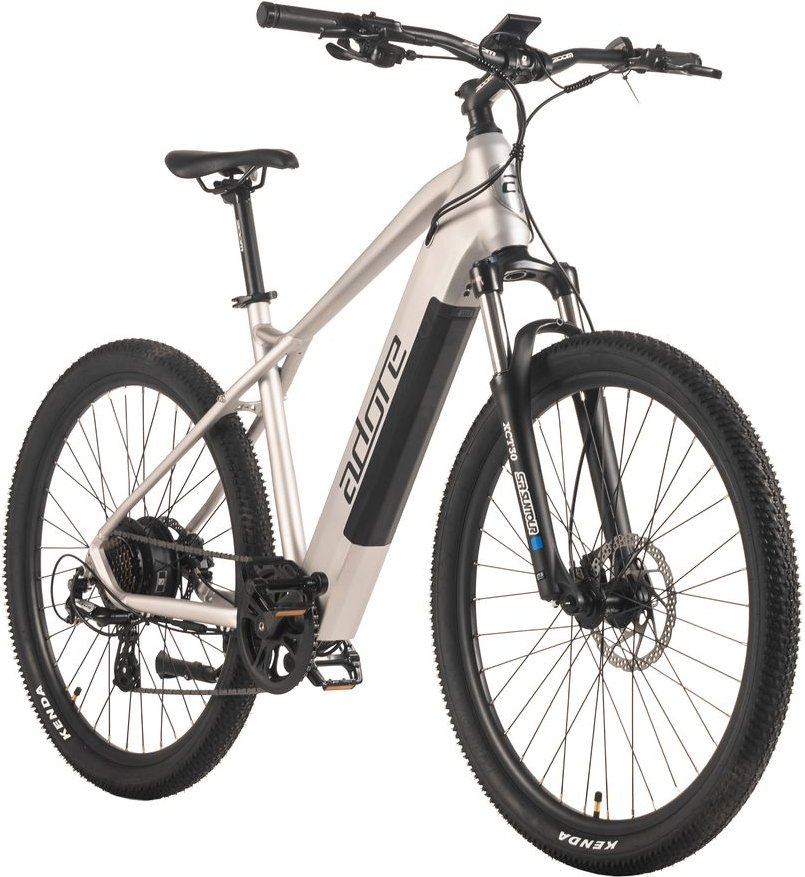 ADORE E-Mountainbike 27,5" GV-650 Heckmotor 50NM / 15Ah Brushed Silver matt