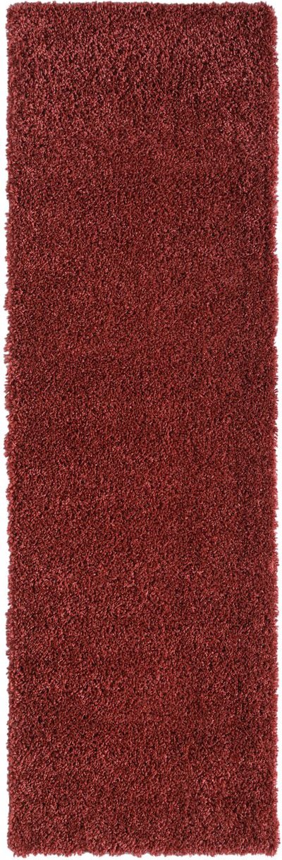 Teppich Elodie, 80cm x 250cm, Farbe Weinrot, rechteckig, Florhöhe 37mm