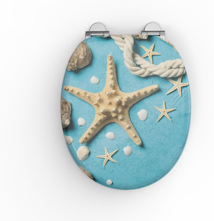 Duschwell MDF WC-Sitz Soft-Touch - Muschel