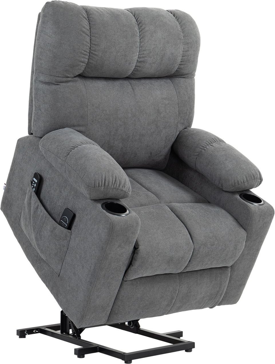 Fernsehsessel mit Aufstehhilfe Relaxsessel mit Wärme- und Massagefunktion