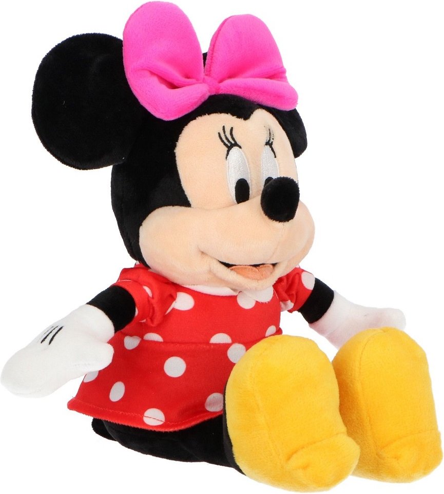 Disney Minnie Mouse Spardose – Kuschelige Plüschfigur Geldbox Kinder