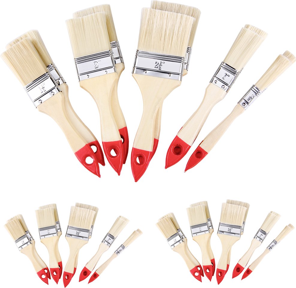 monzana 30 tlg. Pinselset - 5 verschiedene Größen