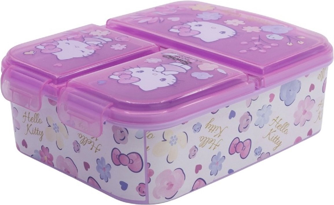 Hello Kitty Lunchbox für Kinder – 3 Fächer
