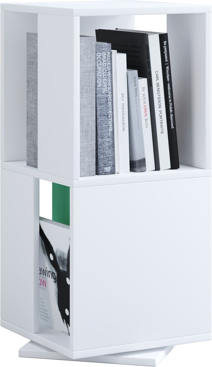 Drehregal "Stifta L" Weiß