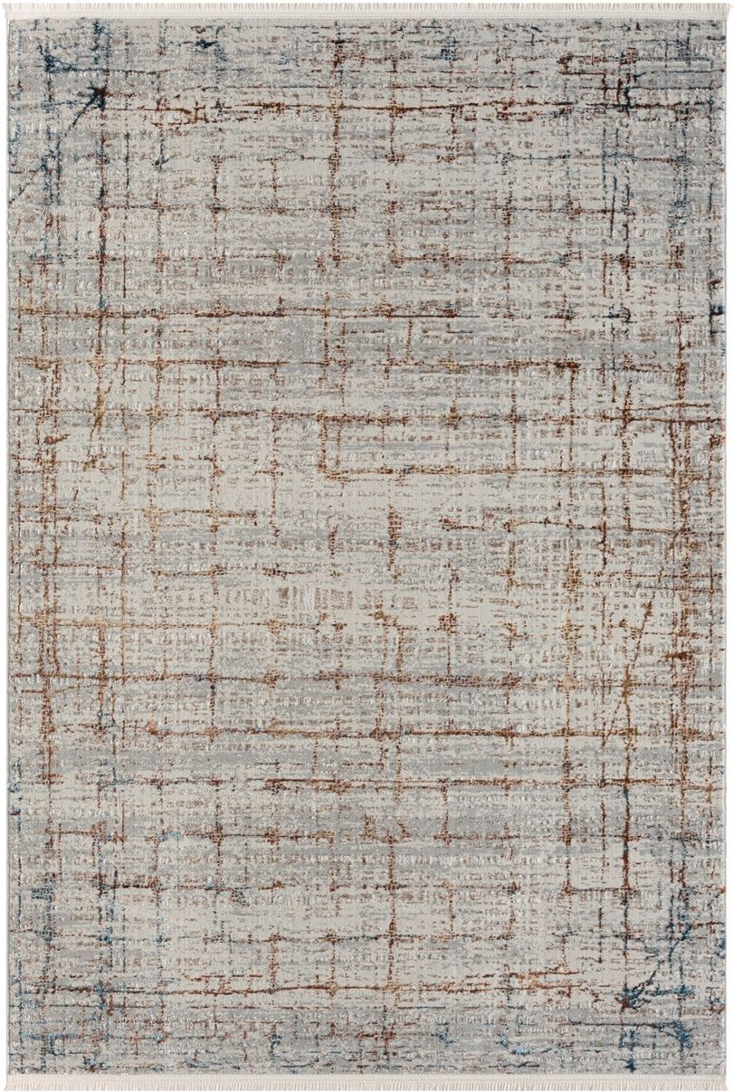 Teppich Zoe, 160cm x 230cm, Farbe Hellgrau, rechteckig, Florhöhe 8mm