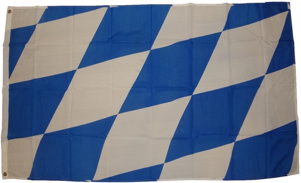 Flagge Bayern Raute 90 x 150 cm
