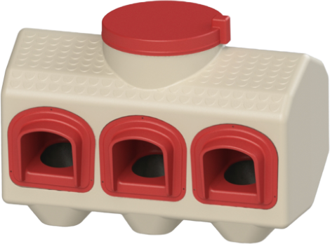Thumbnail - Futterautomat OverEZ Chicken Coop für 20 kg Futter