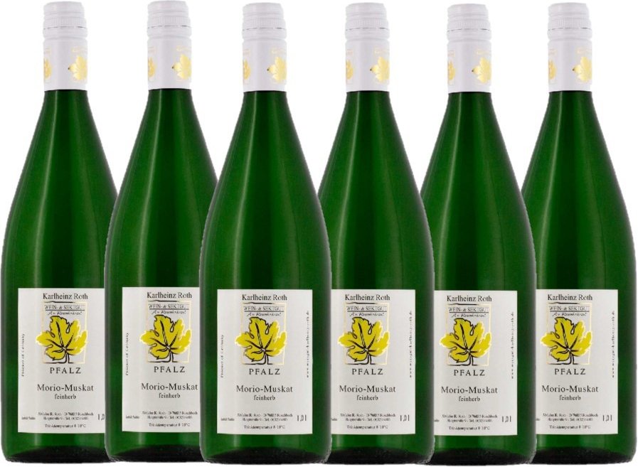 Thumbnail - Weingut Karlheinz Roth Morio-Muskat QbA feinherb 2024 - 6er Karton