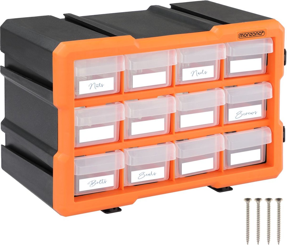 monzana Kleinteileorganizer MW1812 29,5x16x19,5cm 24 Fächer