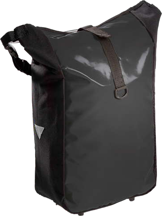 Tarpaulin Fahrradtasche - schwarz