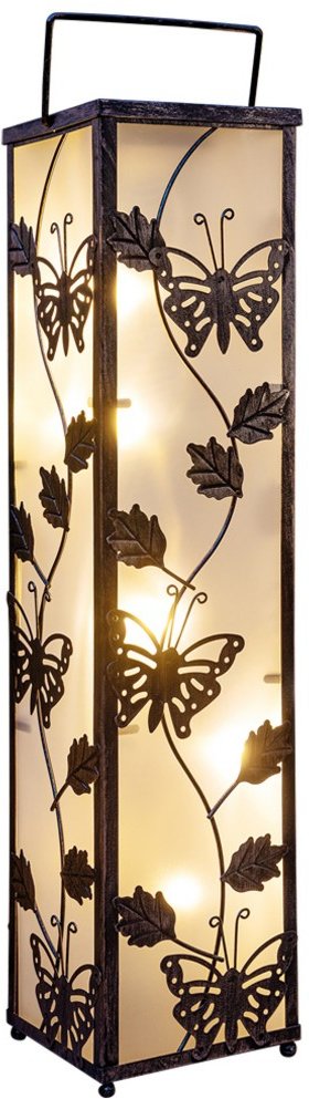 LED Solar Standleuchte - Schmetterling