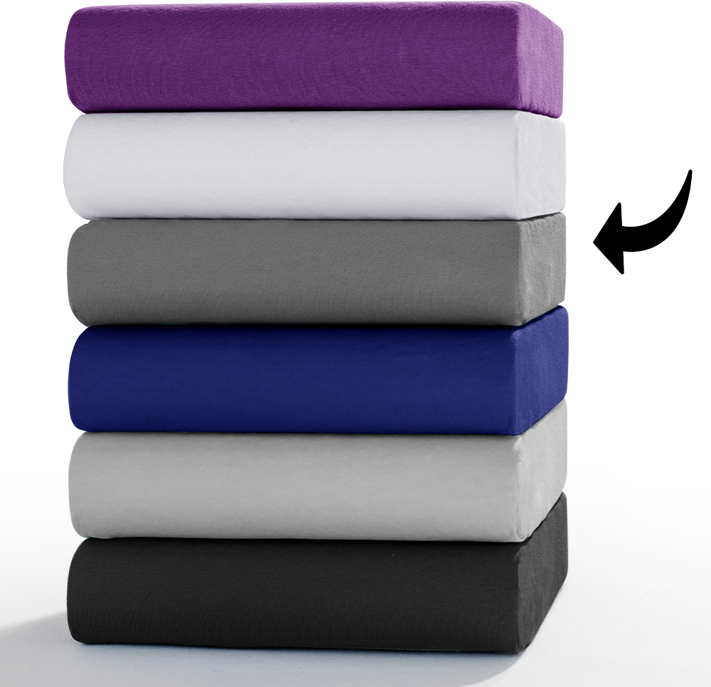 Thumbnail - Mikrofaser-Interlock Flanell-Spannbetttuch