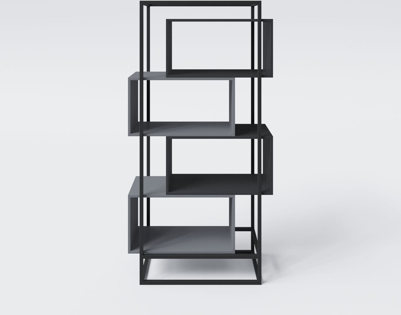 MINECRAFT - Bücherregal, Regal mit 4 Fächern, Gaming Möbel