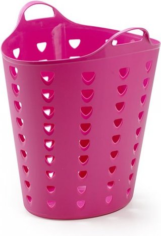 Flexibler Tragekorb 65 Liter (Pink)