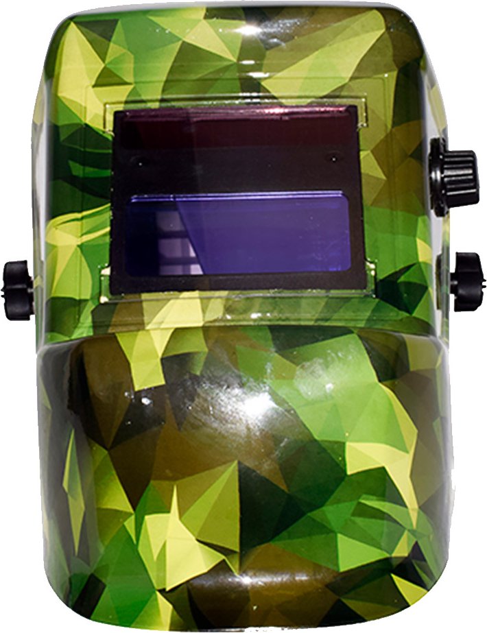 Automatisches Kopfschweißschild - Tactical Poly Camouflage