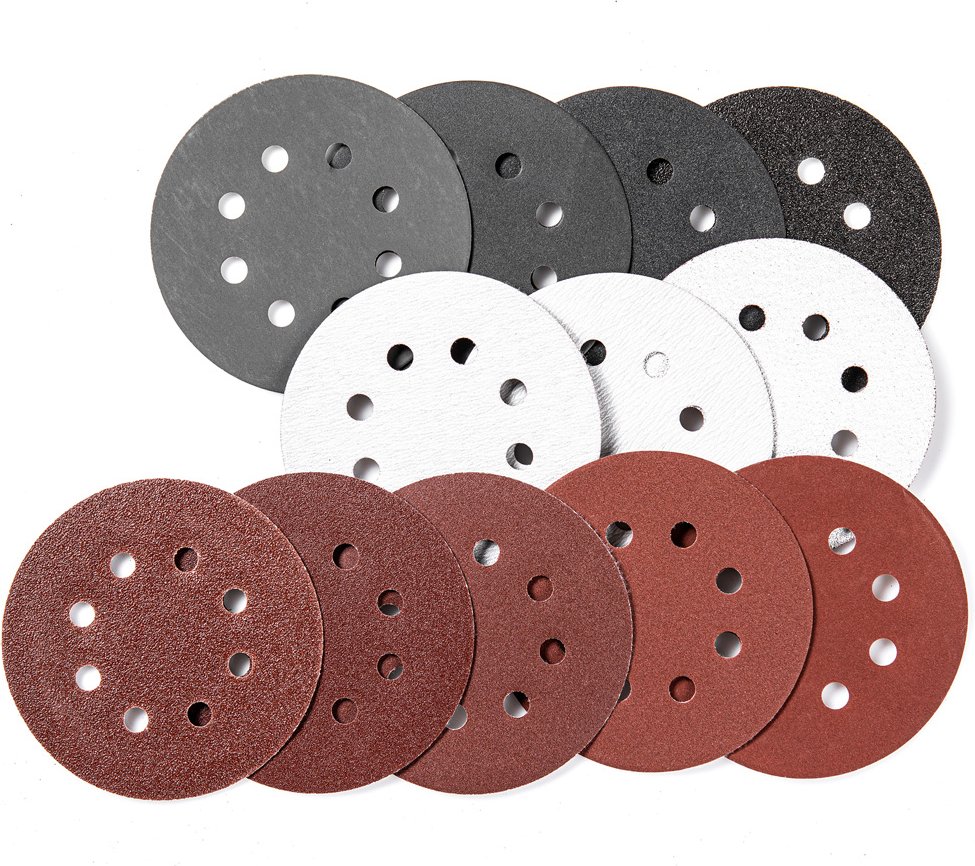 Schleifpapier, Ø je ca. 125 mm - 30tlg.
