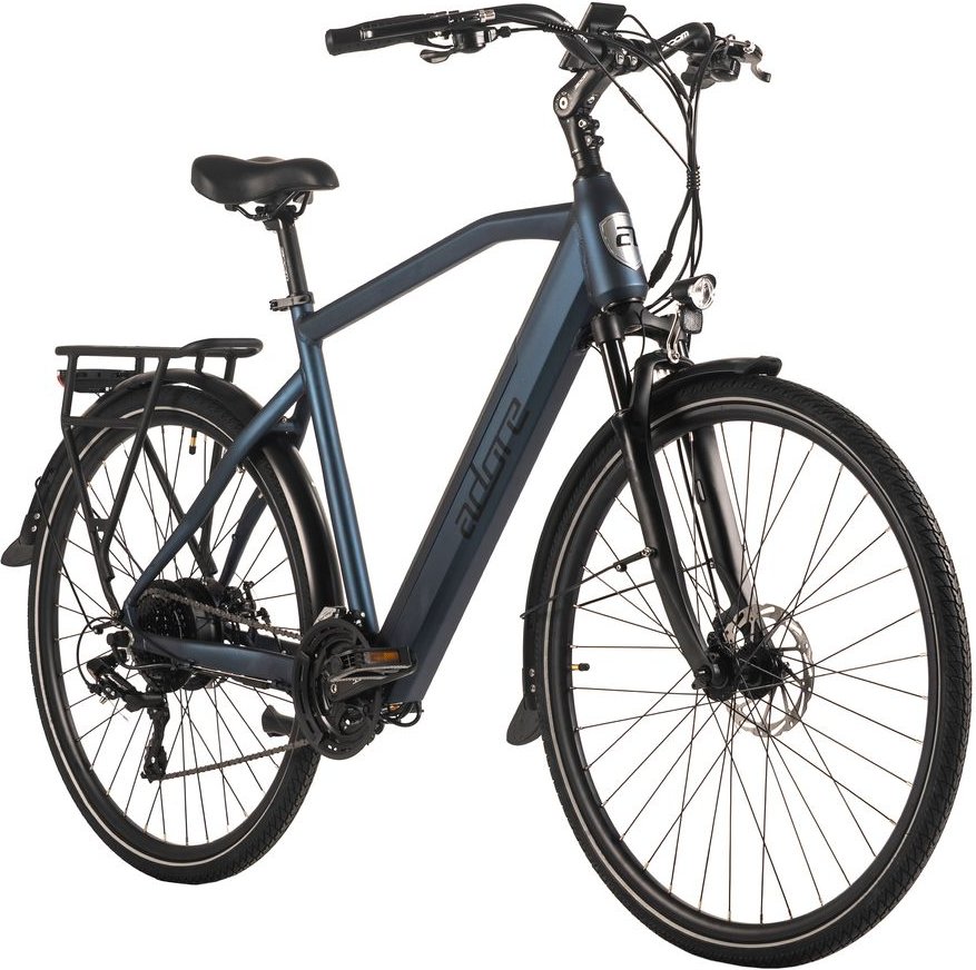 Thumbnail - ADORE E-Trekkingbike 28" Alu Trekking E-Bike ATR-190 Heckmotor 50NM / 15Ah Dunkelblau matt