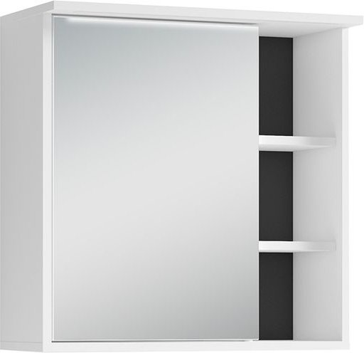 byLIVING Spiegelschrank WELLNESS, Breite 60 cm, weiß