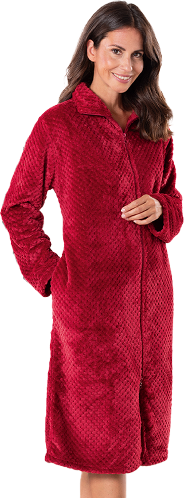 Flanell-Kuschelmantel "Cashmere Dots"