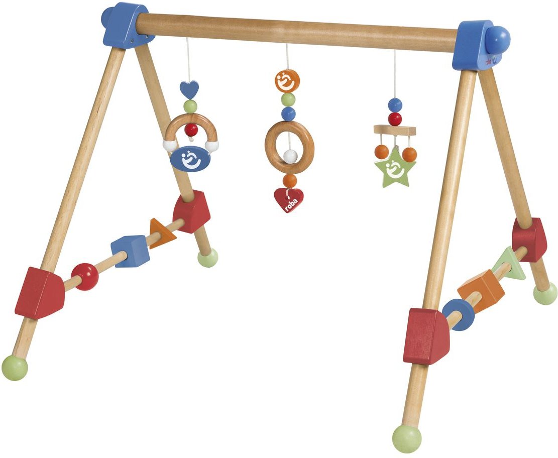 Spieltrapez, Spiel-und Greiftrainer, mehrfarbig, H x B x T: 42,5 x 61 x 44,5 cm