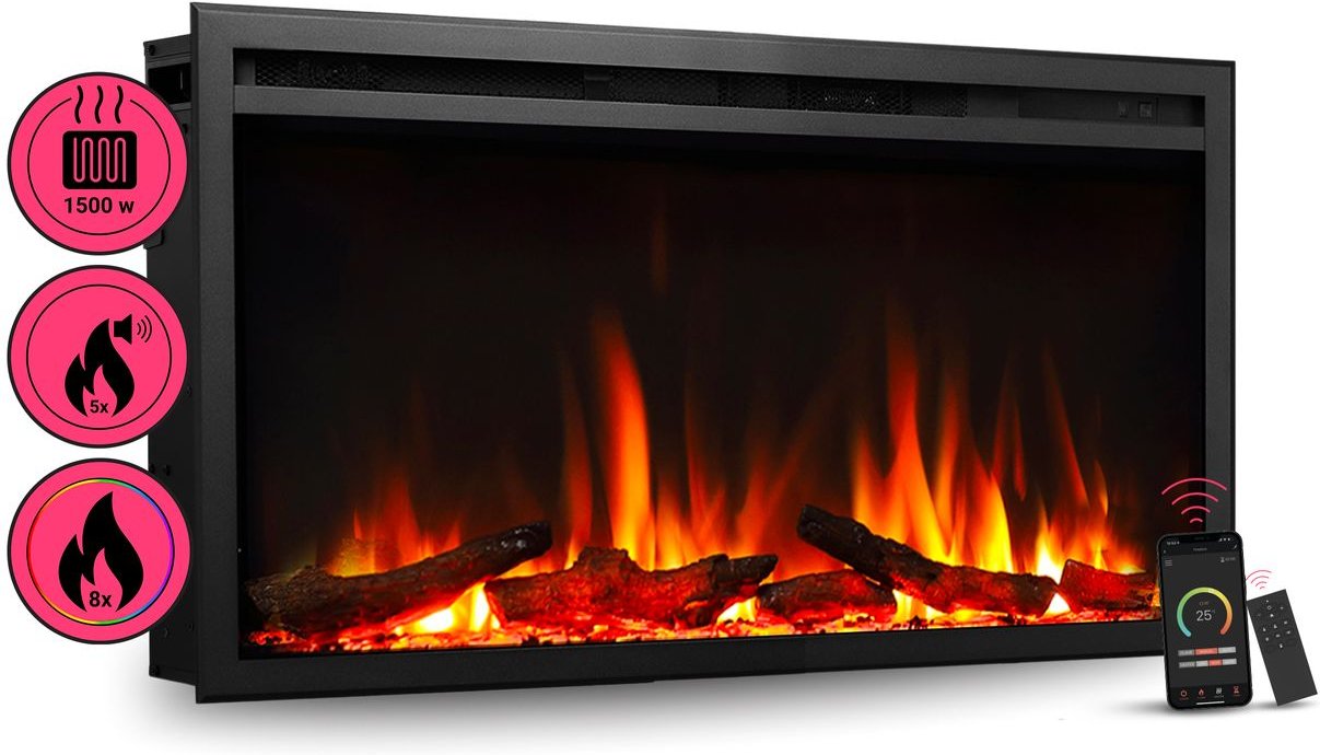 BALDERIA-smart Elektrokamin Modell AT