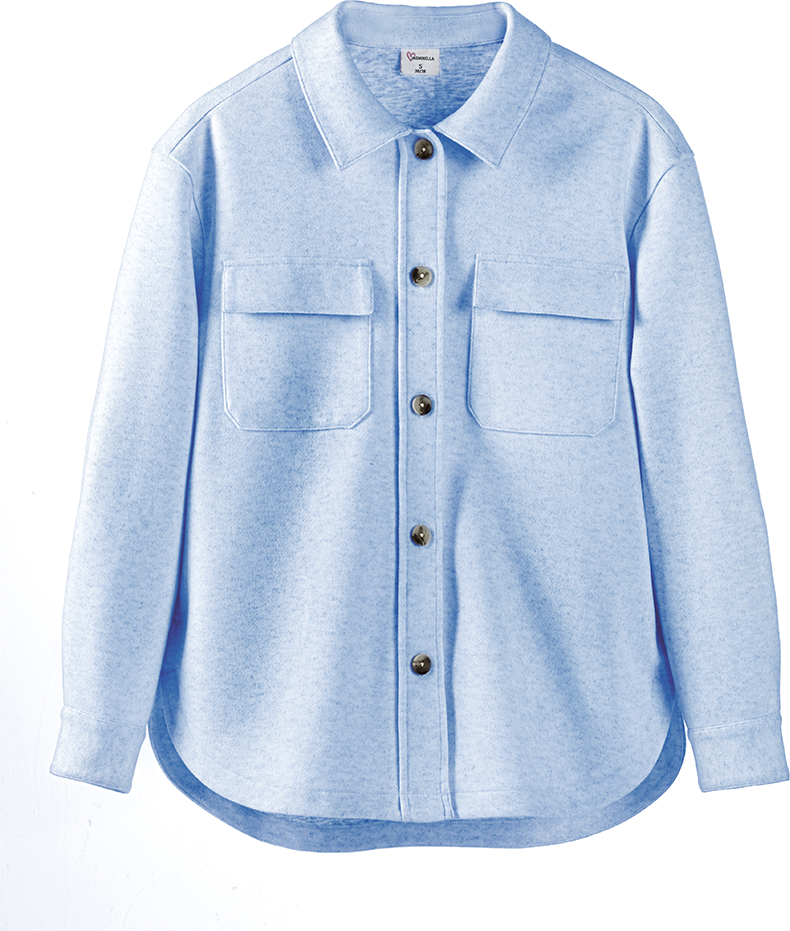 Fleece-Overshirt für Damen