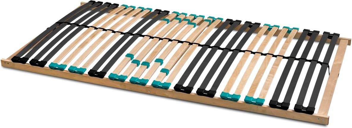 7 Zonen Lattenrost DRÖMSON 120 x 200 cm starr