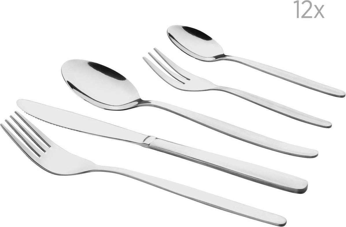 Serie 200, 60-tlg. Besteckgarnitur für 12 Personen