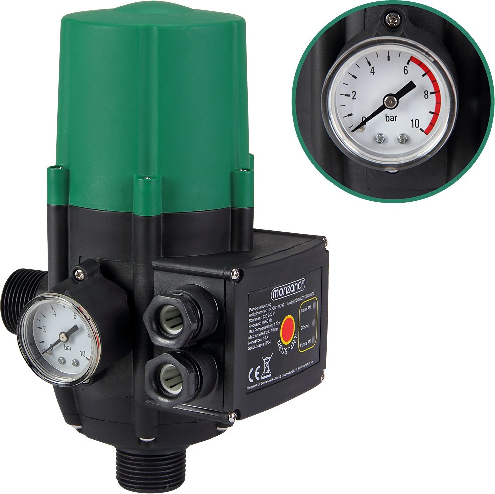 monzana Pumpensteuerung ohne Kabel 10bar