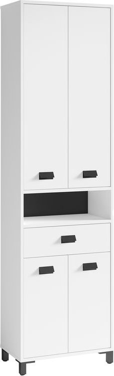 byLIVING Bad-Hochschrank WELLNESS, Breite 54 cm, schwarz