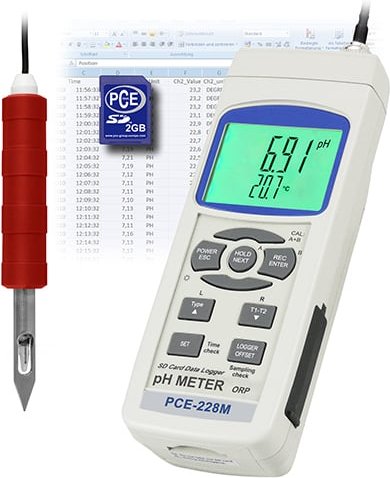 Thumbnail - Fleisch pH-Meter PCE-228M