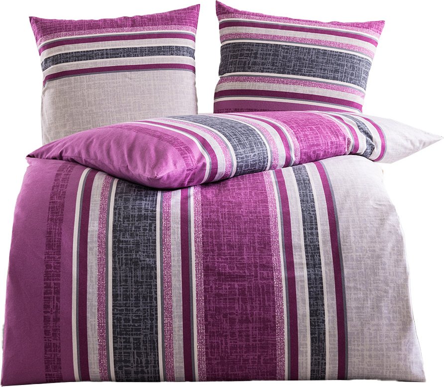 Feinbiber-Bettwäsche, ca. 200 x 200 cm