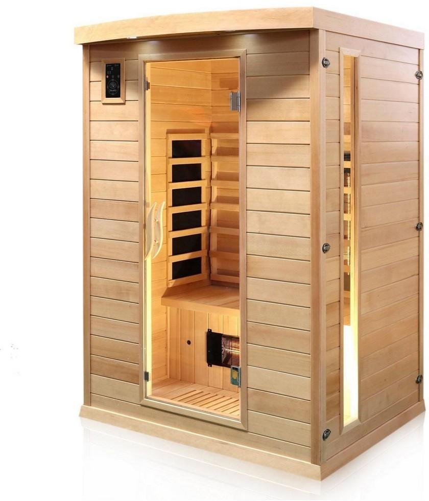 Infrarotkabine Infrarotsauna PIERSON 135cm x105cm x 190cm Dual-Therm