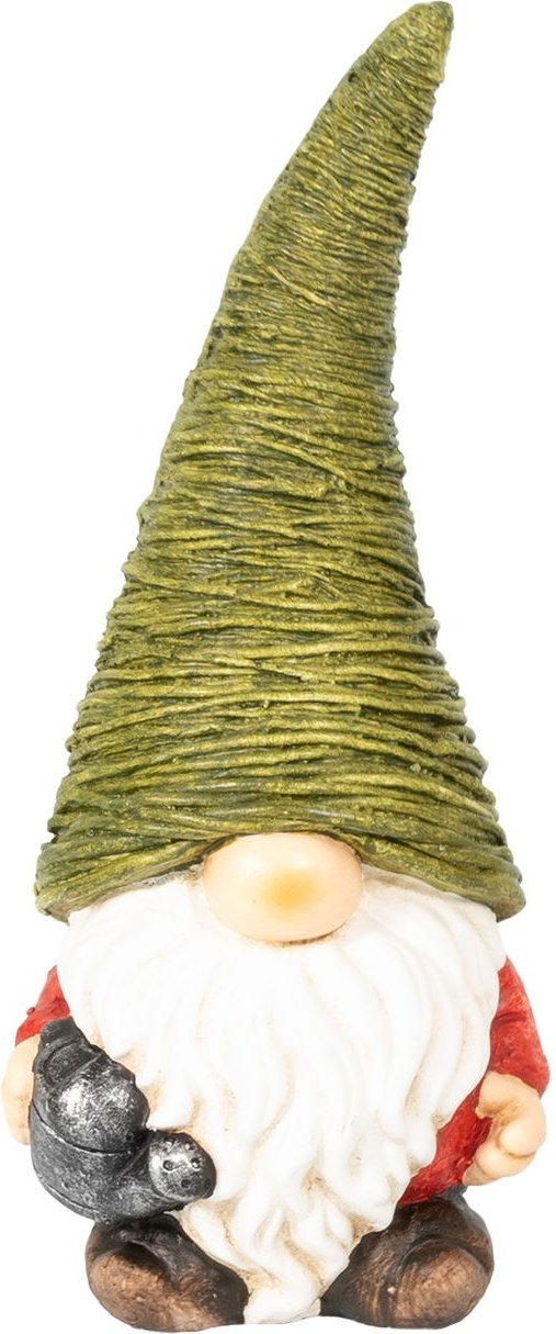 Wichtel mit Gießkanne aus Magnesia 42,5 cm hoch