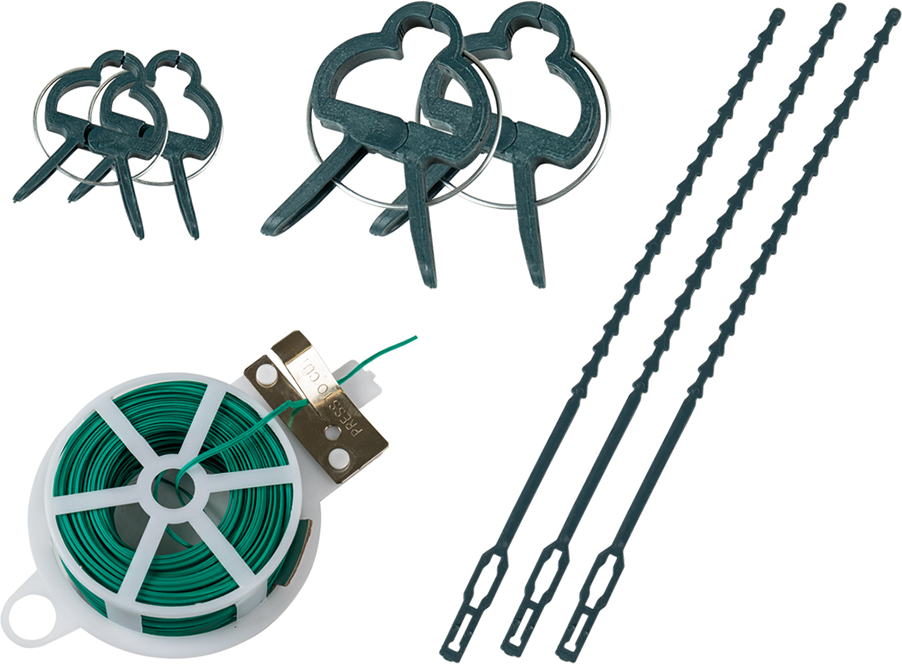 XXL-Zaunzubehör - Pflanzenclip-Set 178tlg