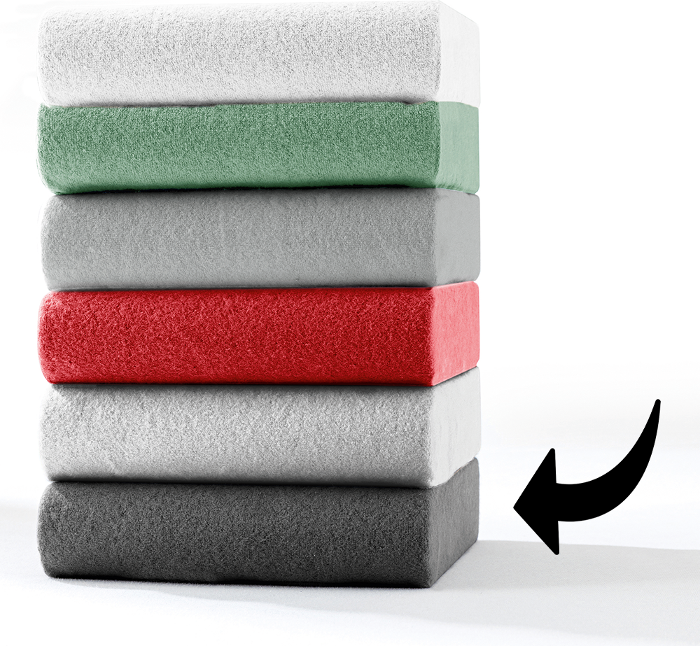 Polar-Fleece-Spannbetttuch - ca. 90 - 100 x 200 cm