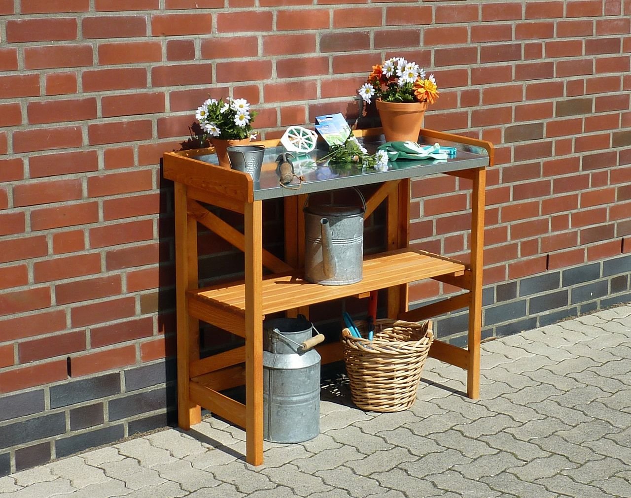 Promadino Pflanztisch klappbar