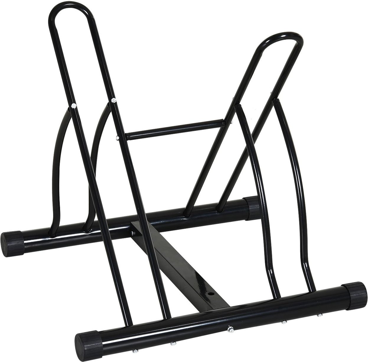 Universal Fahrradständer Montageständer Fahrrad Zubehör Metall Schwarz 60 x 54 x 57 cm