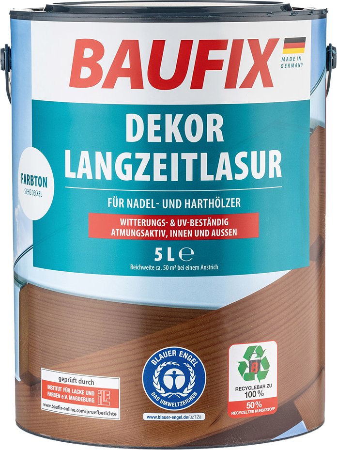 Dekor-Langzeitlasur, kastanie