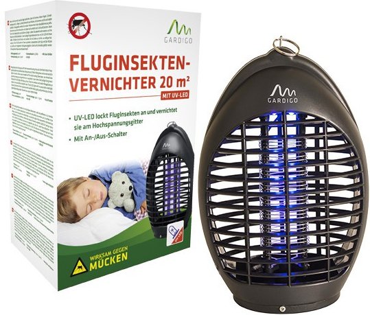 Thumbnail - Fluginsekten-Vernichter 20 m² UV-LED