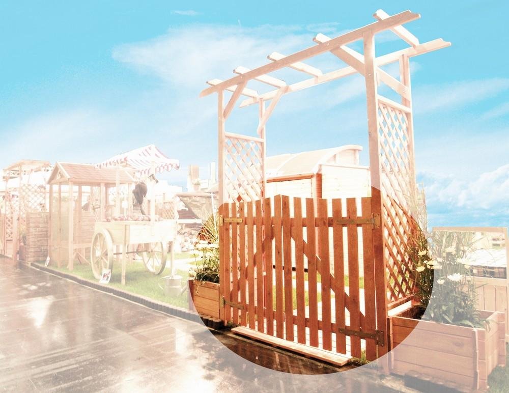 Promadino Türen für Pergola "Bamberg"