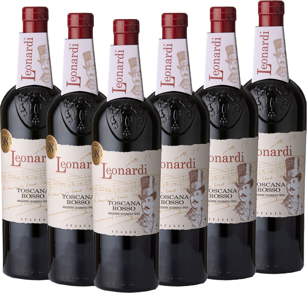 Toscana Rosso IGT Italien halbtrocken - 6er Karton